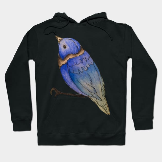 blue Bird Hoodie by dreamtravel